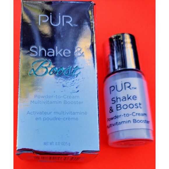 PUR Shake Boost Multivitamin Makeup Booster Skin Powder Cream Health Skincare 1x - Picture 16 of 16